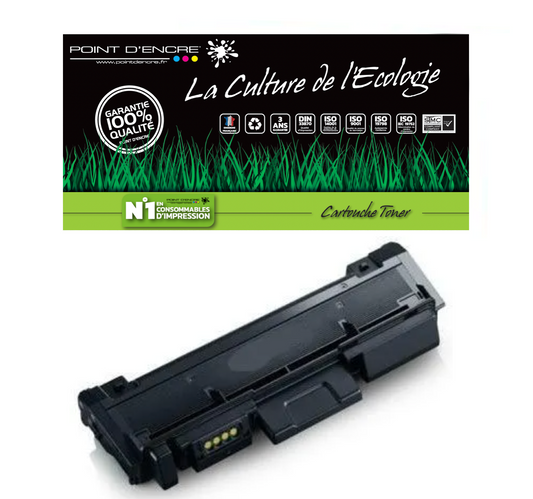 MLT-D116L / 116L- NOIR - Grande capacité Marque Francaise POINT D'ENCRE pour Imprimantes compatibles Samsung (clsa)