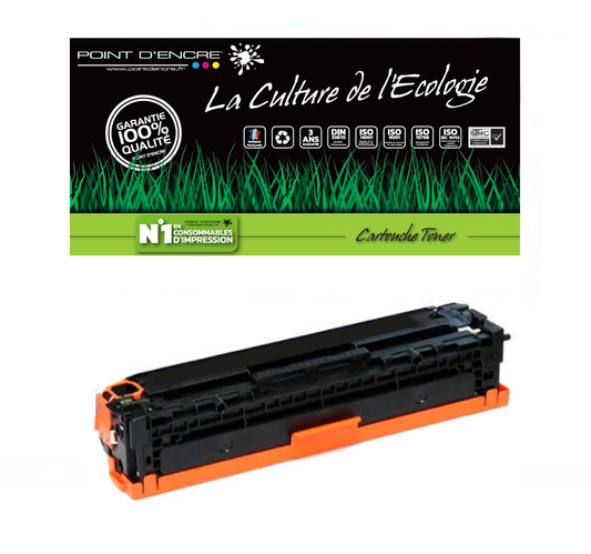 410X / CF410X - NOIR - Grande capacité Marque Francaise POINT D'ENCRE pour Imprimantes compatibles HP (clhp)