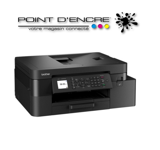 MFC-J4350DW Imprimante jet d'encre multifonction 3-en-1 couleur Wi-Fi Brother, 20 ppm - Eligible à notre ABONNEMENT infinite POINT D'ENCRE. imprimante Brother (ipb) -2000 Copies / Mois