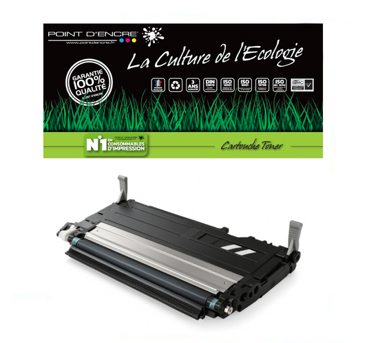 117A - NOIR - Grande capacité Marque Francaise POINT D'ENCRE pour Imprimantes compatibles HP (clhp)