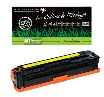 045H / 054H - JAUNE - Grande capacité Marque Francaise POINT D'ENCRE pour Imprimantes compatibles Canon (clca)