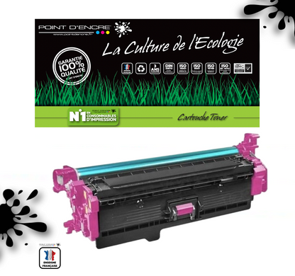 203X / CF540X - MAGENTA - Grande capacité Marque Francaise POINT D'ENCRE pour Imprimantes compatibles HP (clhp)