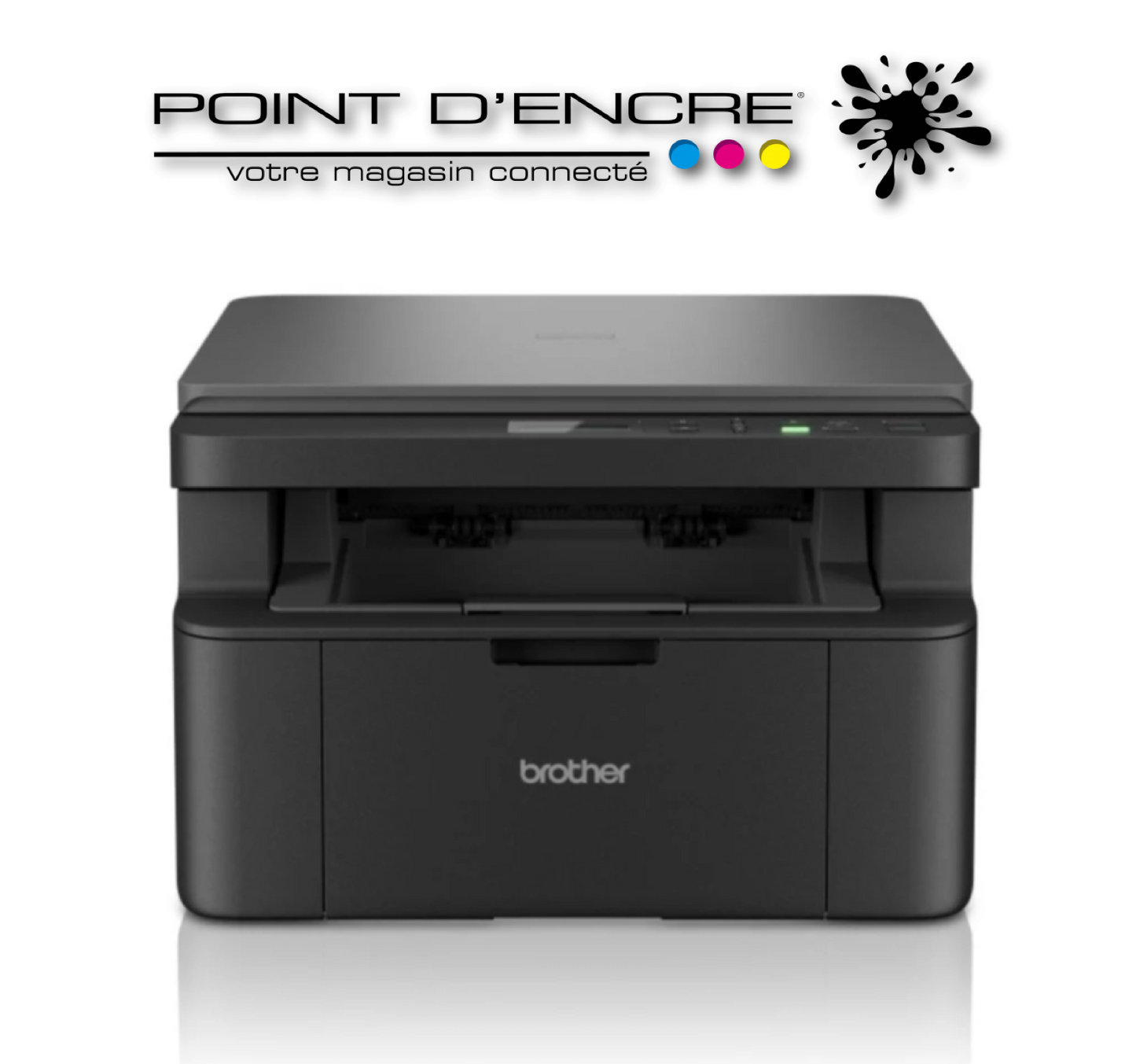 DCP-L1640W - Imprimante laser multifonction 3-en-1 monochrome A4 compacte et facile à utiliser - Éligible à notre ABONNEMENT infini POINT D'ENCRE. imprimante Brother (ipb) -2000 Copies / Mois