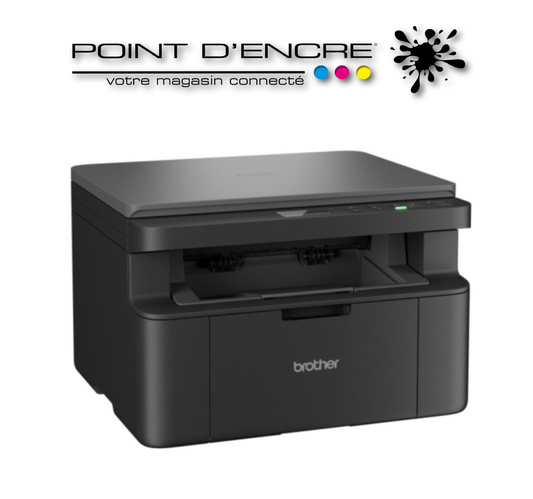 DCP-L1640W - Imprimante laser multifonction 3-en-1 monochrome A4 compacte et facile à utiliser - Éligible à notre ABONNEMENT infini POINT D'ENCRE. imprimante Brother (ipb) -2000 Copies / Mois