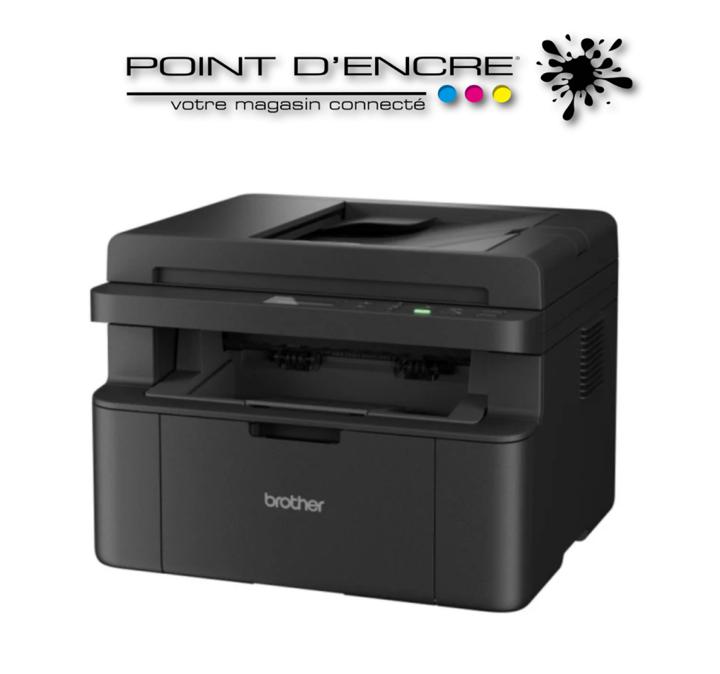 DCP-L1660W Imprimante laser multifonction 3-en-1 monochrome A4 compacte et facile à utiliser - Éligible à notre ABONNEMENT infini POINT D'ENCRE. imprimante Brother (ipb) -2000 Copies / Mois