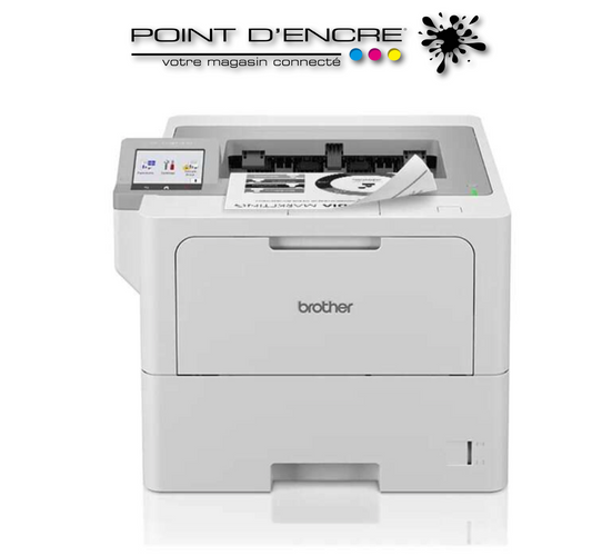 HL-L6410DN - imprimante laser monochrome professionnelle A4 - Éligible à notre ABONNEMENT infini POINT D'ENCRE. imprimante Brother&nbsp;50 ppm (ipb) -16 000 Copies / Mois