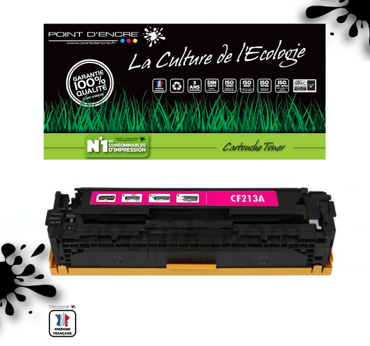 CF210X / 131X - MAGENTA - Grande capacité Marque Francaise POINT D'ENCRE pour Imprimantes compatibles HP (clhp)
