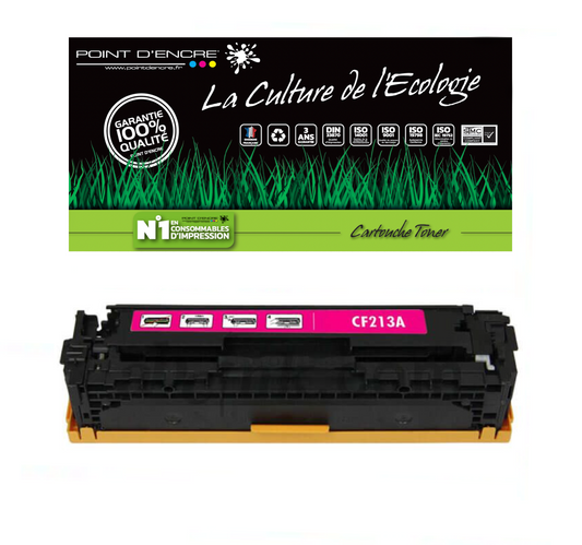 CF210X / 131X - MAGENTA - Grande capacité Marque Francaise POINT D'ENCRE pour Imprimantes compatibles HP (clhp)