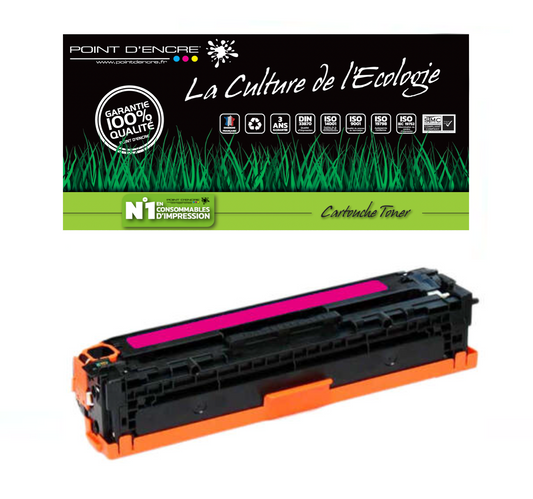 410X / CF410X - MAGENTA - Grande capacité Marque Francaise POINT D'ENCRE pour Imprimantes compatibles HP (clhp)