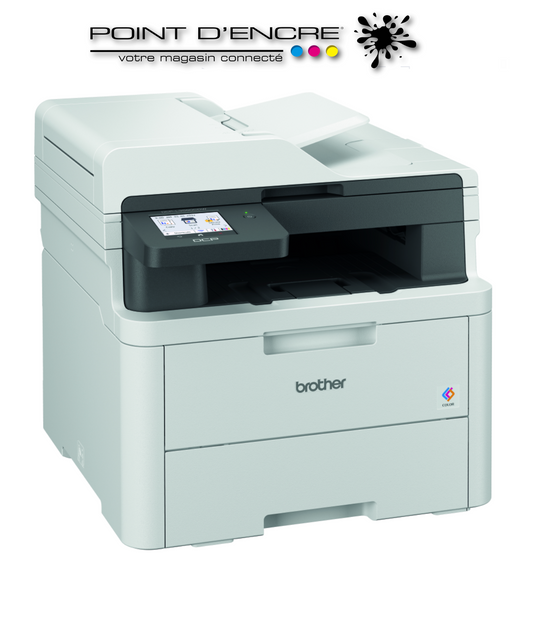 DCP-L3560CDW - Imprimante multifonction 3-en-1 laser couleur, compacte et réseau Ethernet, recto verso, 26 ppm - Éligible à notre ABONNEMENT infini POINT D'ENCRE. imprimante Brother (ipb) -3000 Copies / Mois