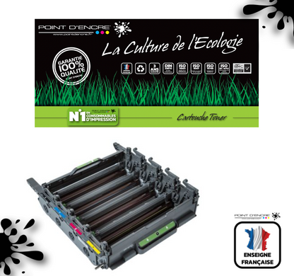 DR421CL - tambour - Grande capacité Marque Francaise POINT D'ENCRE pour Imprimantes compatibles Brother (clbr)