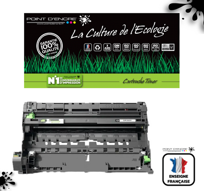 DR3600 - TAMBOUR - Grande capacité Marque Francaise POINT D'ENCRE pour Imprimantes compatibles Brother (clbr)