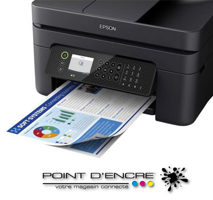 Epson Workforce WF2950DWF - Imprimante multifonction Jet d’Encre A4 - 33 ppm - Recto-verso automatique -&nbsp;&nbsp;EPSON (iep) - 3000 Copies / Mois