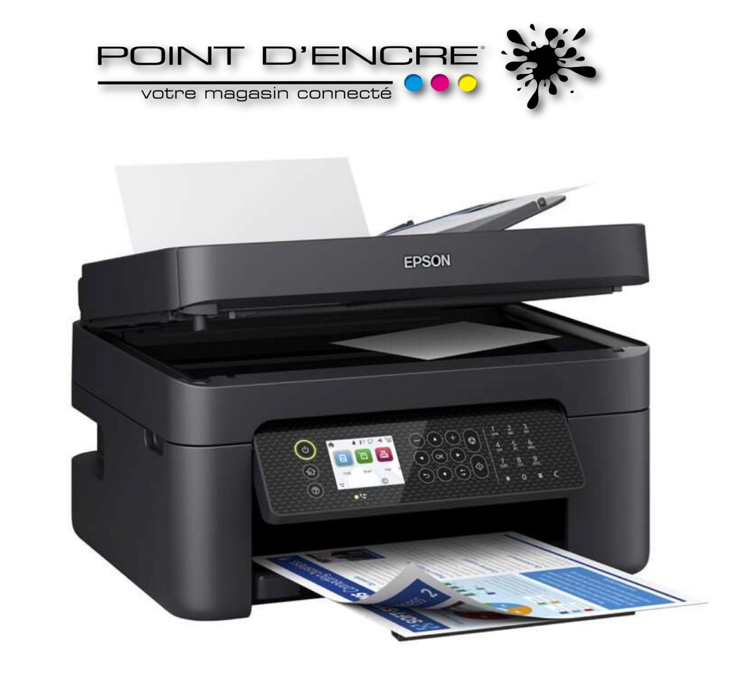 Epson Workforce WF2950DWF - Imprimante multifonction Jet d’Encre A4 - 33 ppm - Recto-verso automatique -&nbsp;&nbsp;EPSON (iep) - 3000 Copies / Mois