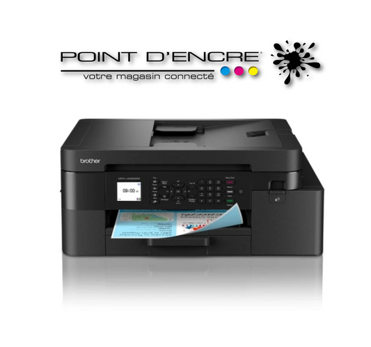 MFC-J4350DW &nbsp;Imprimante jet d'encre multifonction 3-en-1 couleur Wi-Fi Brother, 20 ppm - Eligible à notre ABONNEMENT infinite POINT D'ENCRE. imprimante Brother (ipb) -2000 Copies / Mois