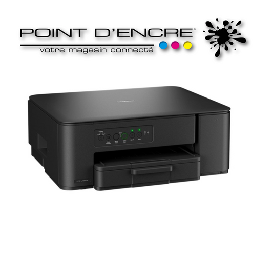 DCP-J1260W Imprimante jet d'encre multifonction 3-en-1 &nbsp;couleur Wi-Fi Brother, 16 ppm - Eligible à notre ABONNEMENT infinite POINT D'ENCRE. imprimante Brother (ipb) -1000 Copies / Mois