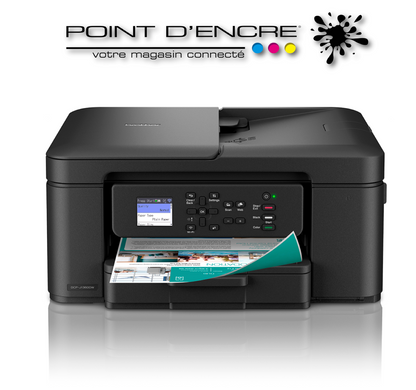DCP-J 1360 DW Imprimante Brother jet d'encre multifonction 3-en-1 compacte sans fil 16 ppm. Eligible à notre ABONNEMENT infinite POINT D'ENCRE. imprimante Brother (ipb) -1000 Copies / Mois