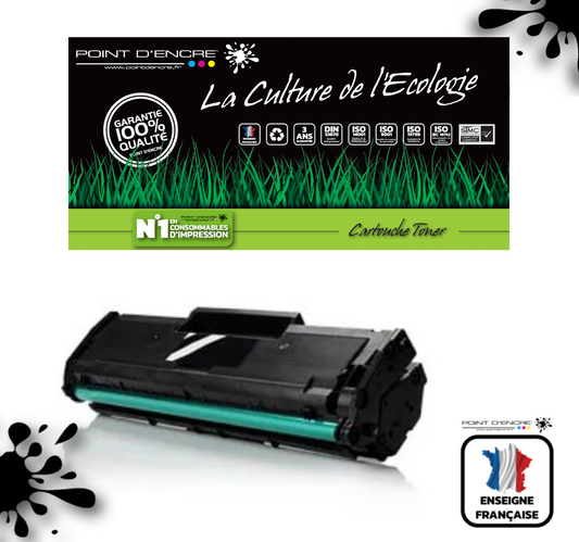 MLT-D101S / 101- NOIR - Grande capacité Marque Francaise POINT D'ENCRE SU799A / SU810A pour Imprimantes compatibles Samsung (clsa)