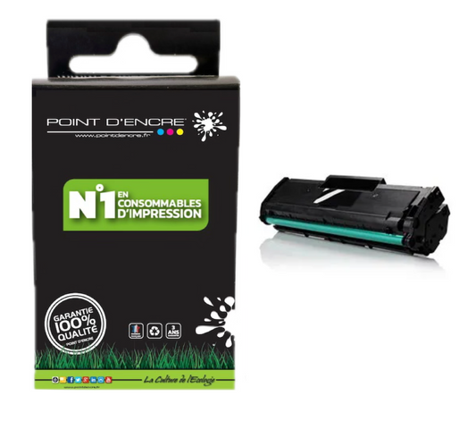 MLT-D101S / 101- NOIR - Grande capacité Marque Francaise POINT D'ENCRE SU799A / SU810A pour Imprimantes compatibles Samsung (clsa)