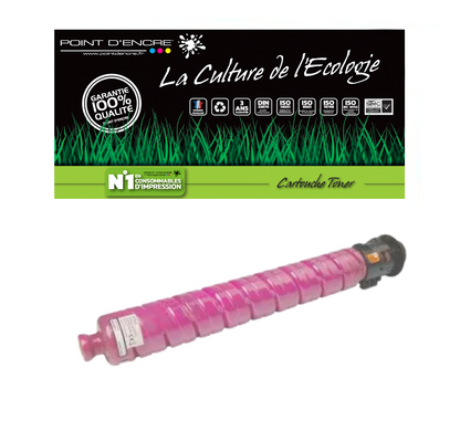 841927 - MAGENTA - Grande capacité de Marque Française POINT D'ENCRE Pour imprimante compatible Ricoh (clric)