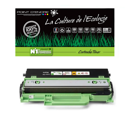 TN248XL / WT229CL - CONTENEUR A DECHET - Grande capacité Marque Francaise POINT D'ENCRE pour Imprimantes compatibles Brother (clbr)