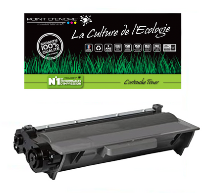 TN3430 / TN3480 - NOIR - ABONNEMENT - Grande capacité Marque Francaise POINT D'ENCRE pour Imprimantes compatibles Brother (clbr)