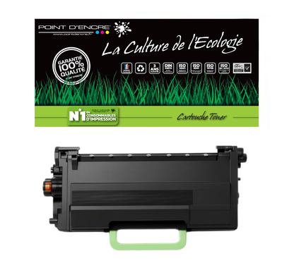 TN3610XXL Cartouche d'encre Toner - Noir - Grande capacité Marque Francaise POINT D'ENCRE pour Imprimantes compatibles Brother (clp)