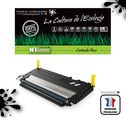 117A - JAUNE - Grande capacité Marque Francaise POINT D'ENCRE pour Imprimantes compatibles HP (clhp)