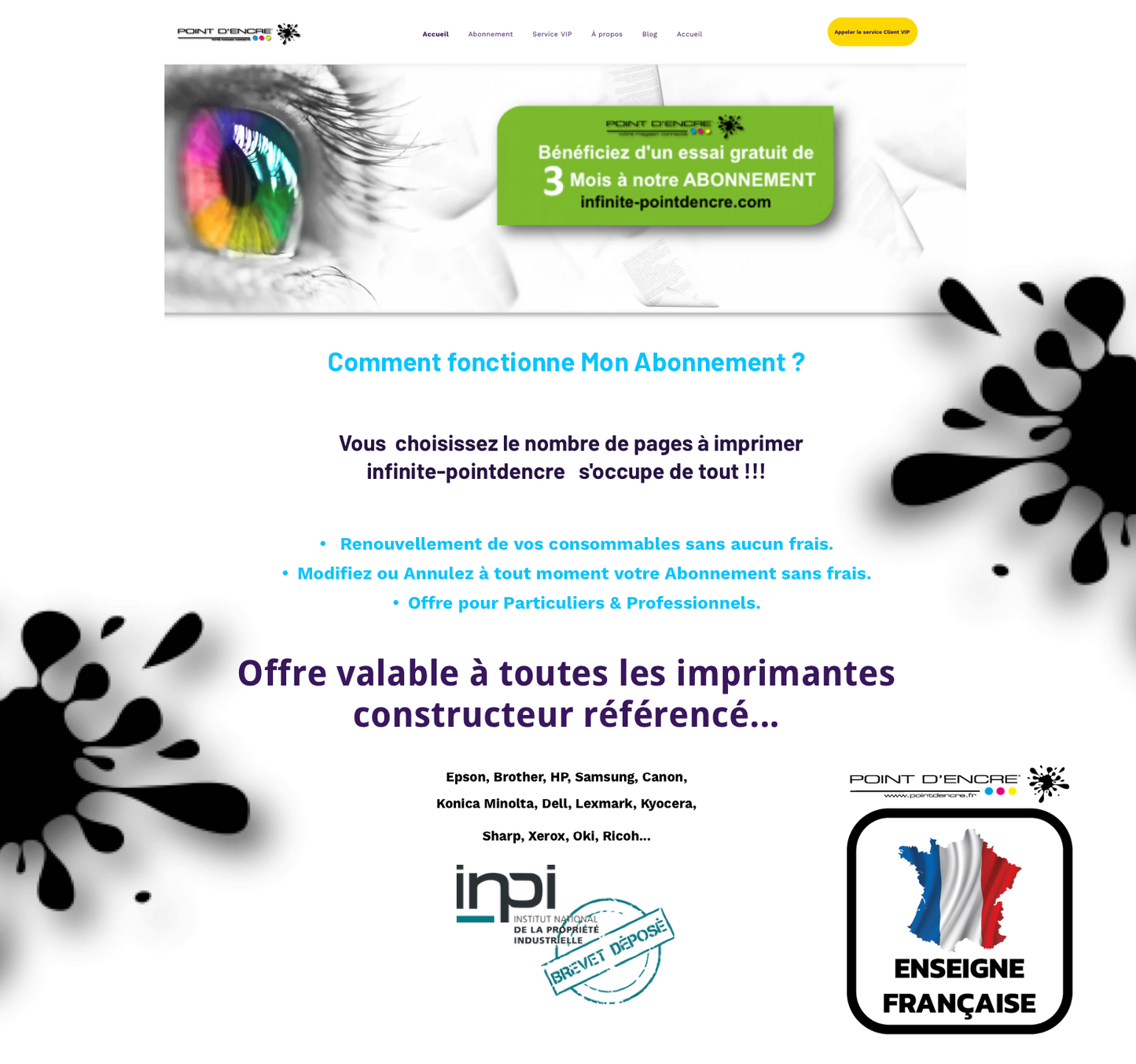 T0715 - Guépard - 2 X Pack de 4 Cartouches D'encre T0711-Noir/ T0712 Cyan/ T0713 Magenta/ T0714 Jaune - Grande capacité de Marque Française POINT D'ENCRE Pour imprimante compatible EPSON (cee)